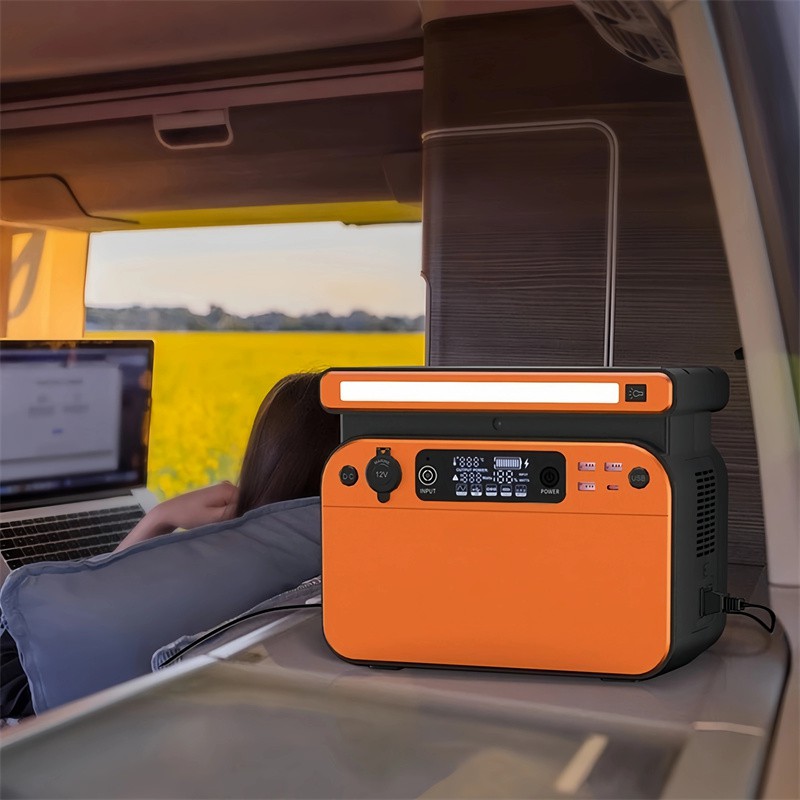 500W solenergi bärbar kraftverk